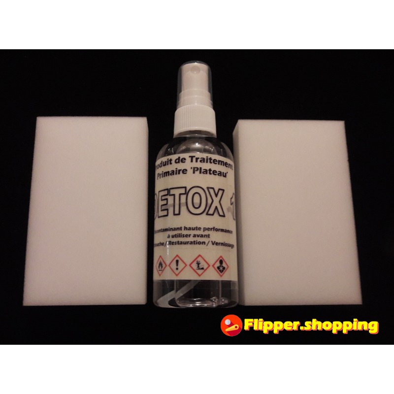 Décontaminant haute performance Primaire
One Shot - Un traitement  
 'Plateau' DETOX 1 100 ml